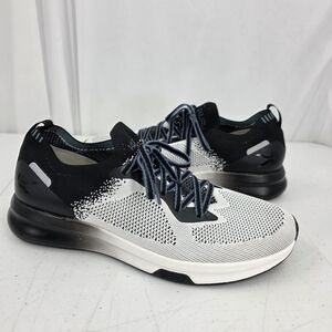 New Kuru Flux Men's Sneaker Shoes Kuru Cloud Black White Mesh Size 12 104503120.